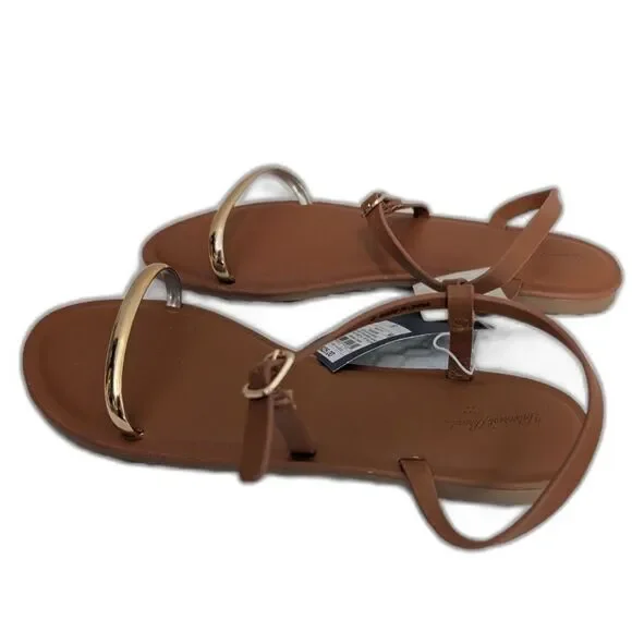 Women's Mildred Tan Sandals -Universal Thread- Size 8 - Picture 5 of 6